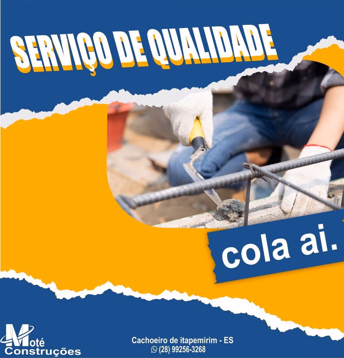 Imagem de obra da Mote Construcoes Portfolio De Obras: O melhor da região 🤲🏼